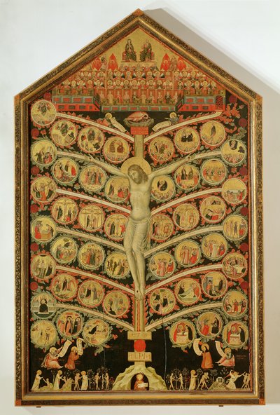 The Tree of Life, c.1310 by Pacino di Buonaguida
